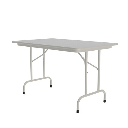 Correll CF Melamine Folding Tables 30x48 Gray Granite CF3048M-15